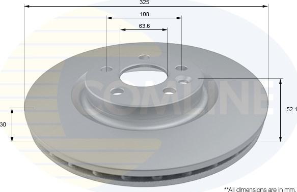 Comline ADC1287V - Discofreno autozon.pro