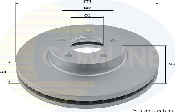 Comline ADC1221V - Discofreno autozon.pro