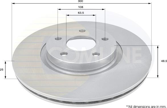 Comline ADC1227V - Discofreno autozon.pro