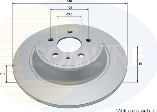 Comline ADC1275 - Discofreno autozon.pro