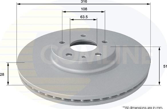 Comline ADC1273V - Discofreno autozon.pro