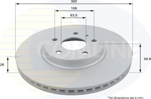 Comline ADC1272V - Discofreno autozon.pro