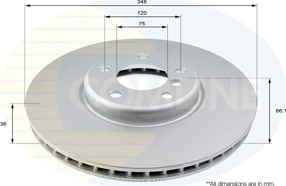 Comline ADC1791VR - Discofreno autozon.pro