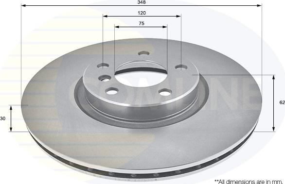 Comline ADC1755V - Discofreno autozon.pro