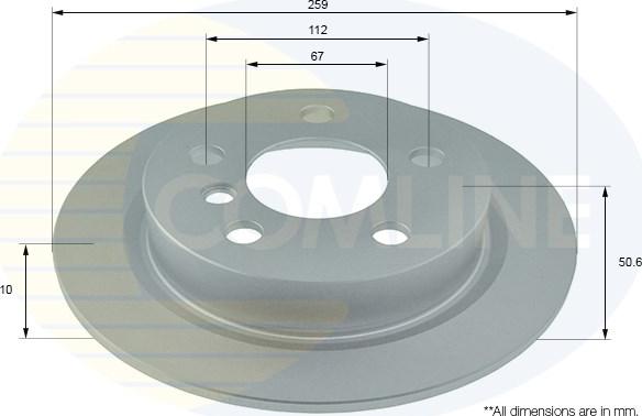 Comline ADC1789 - Discofreno autozon.pro