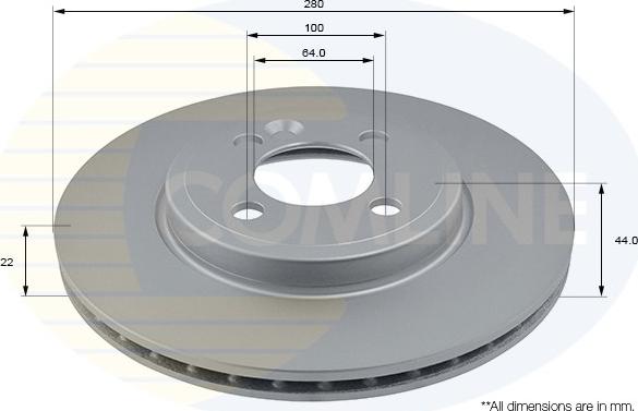 Comline ADC1734V - Discofreno autozon.pro