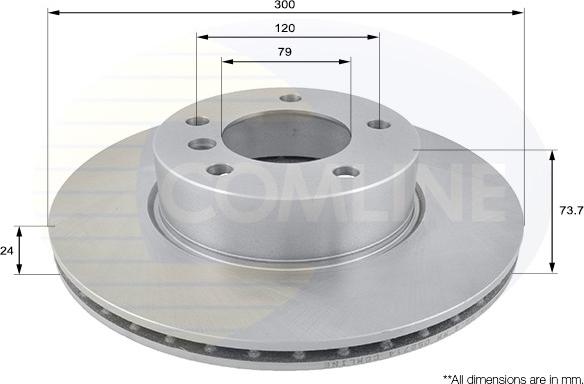 Comline ADC1728V - Discofreno autozon.pro