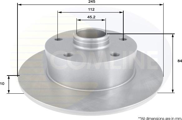 Comline ADC3006 - Discofreno autozon.pro