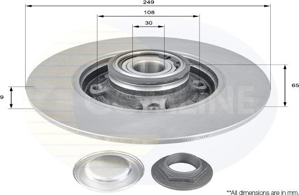 Comline ADC3002 - Discofreno autozon.pro