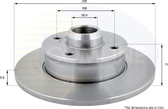 Comline ADC3007 - Discofreno autozon.pro