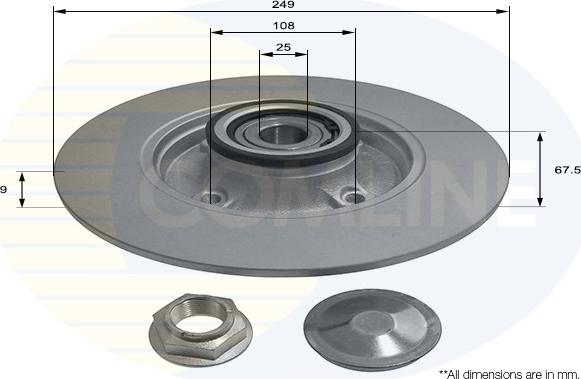 Comline ADC3017 - Discofreno autozon.pro