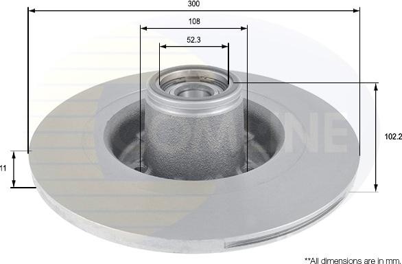 Comline ADC3020 - Discofreno autozon.pro