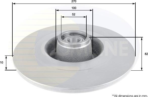 Comline ADC3021 - Discofreno autozon.pro