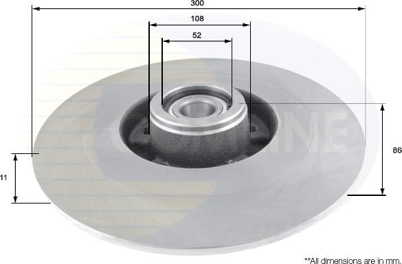 Comline ADC3022 - Discofreno autozon.pro