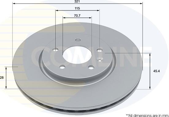 Comline ADC2968V - Discofreno autozon.pro