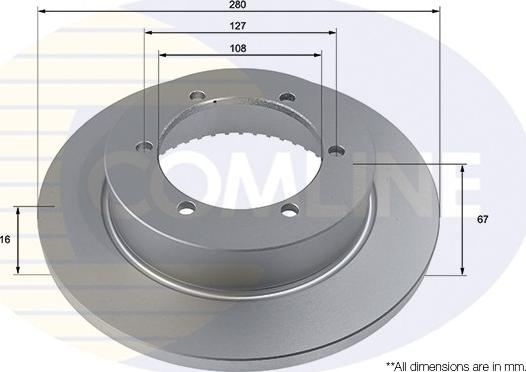 Comline ADC2937 - Discofreno autozon.pro