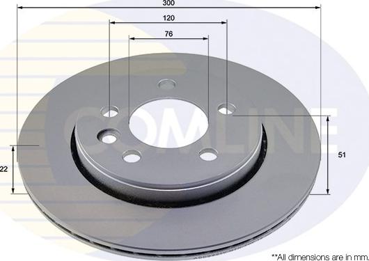 Comline ADC2921V - Discofreno autozon.pro