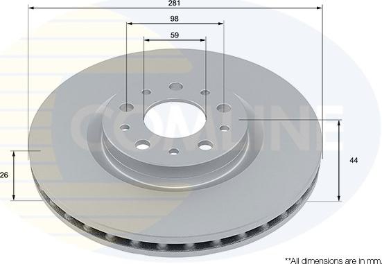 Comline ADC2974V - Discofreno autozon.pro