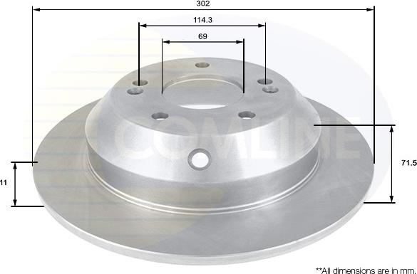 Comline ADC2409 - Discofreno autozon.pro