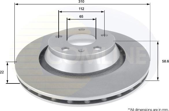 Comline ADC2606V - Discofreno autozon.pro