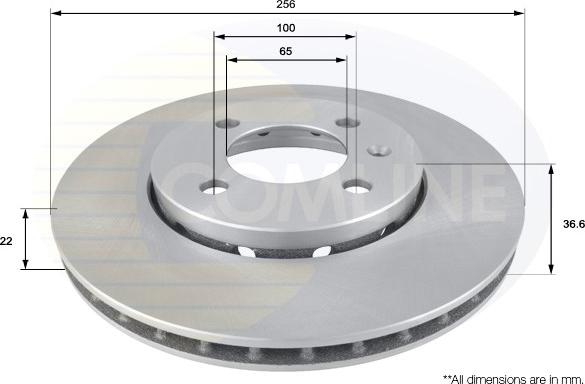 Comline ADC2600V - Discofreno autozon.pro