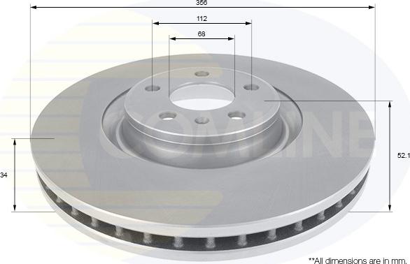 Comline ADC2603V - Discofreno autozon.pro