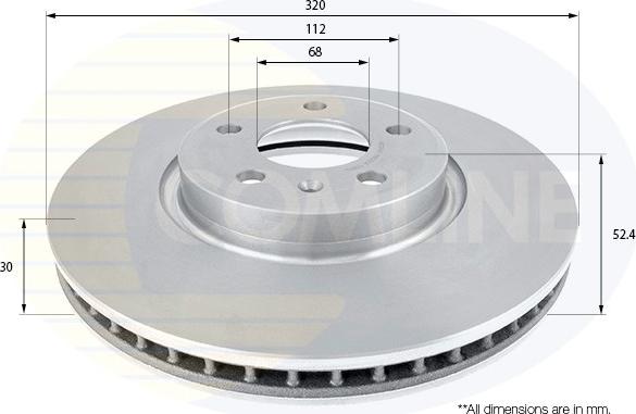 Comline ADC2614V - Discofreno autozon.pro