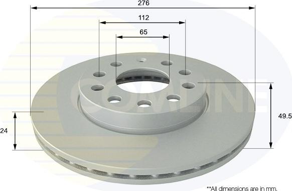 Comline ADC2616V - Discofreno autozon.pro