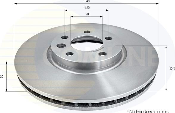 Comline ADC2610V - Discofreno autozon.pro