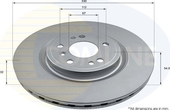 Comline ADC2893V - Discofreno autozon.pro