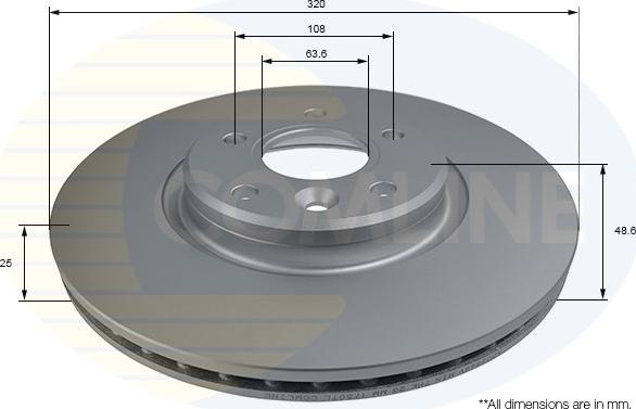 Comline ADC2844V - Discofreno autozon.pro