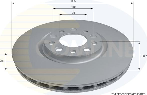 Comline ADC2842V - Discofreno autozon.pro