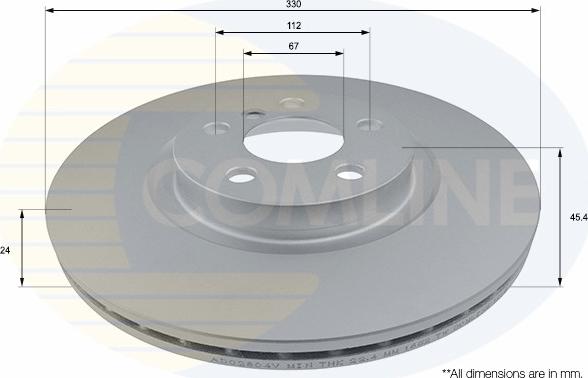 Comline ADC2804V - Discofreno autozon.pro