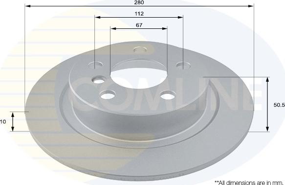 Comline ADC2801 - Discofreno autozon.pro