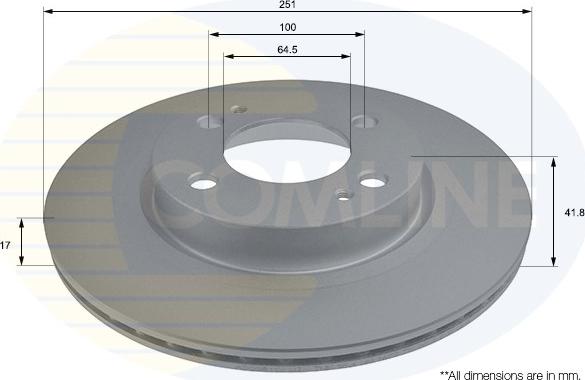 Comline ADC2811V - Discofreno autozon.pro