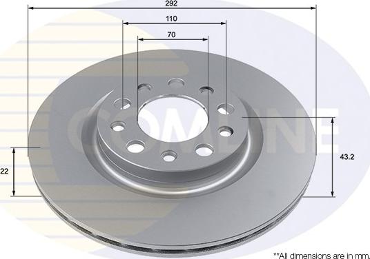 Comline ADC2883V - Discofreno autozon.pro