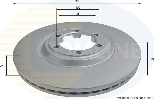 Comline ADC2821V - Discofreno autozon.pro