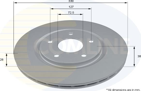 Comline ADC2822V - Discofreno autozon.pro