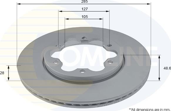 Comline ADC2827V - Discofreno autozon.pro