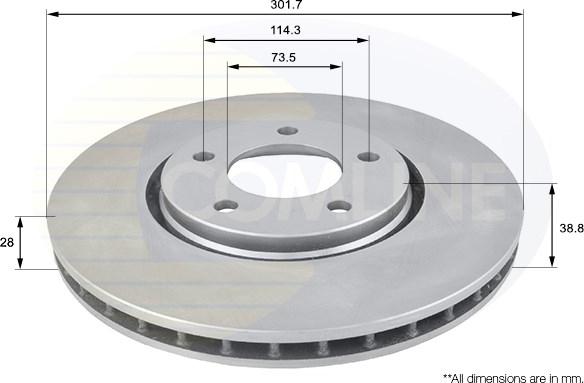 Comline ADC2305V - Discofreno autozon.pro