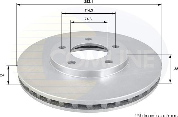 Comline ADC2306V - Discofreno autozon.pro