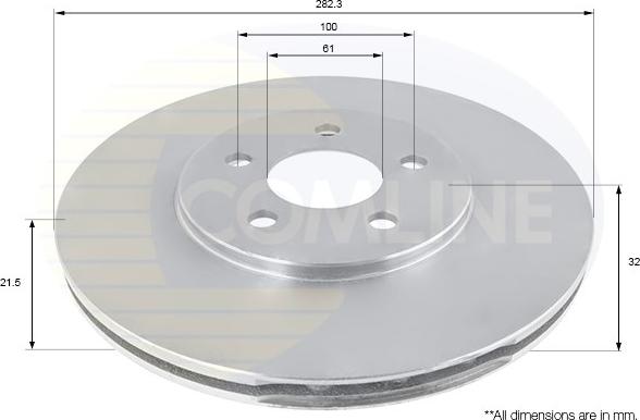 Comline ADC2310V - Discofreno autozon.pro