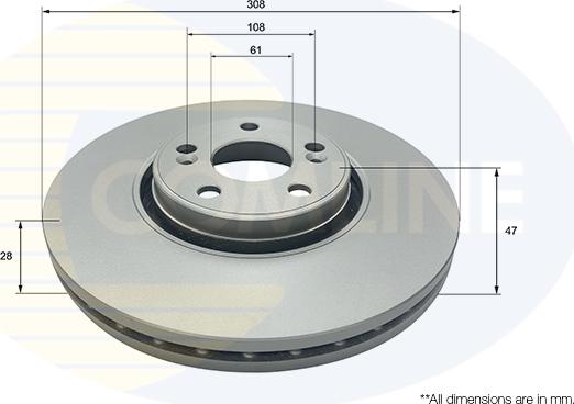 Comline ADC2704V - Discofreno autozon.pro