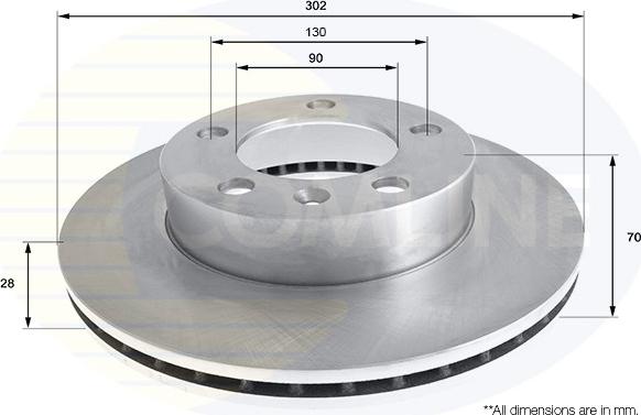 Comline ADC2701V - Discofreno autozon.pro