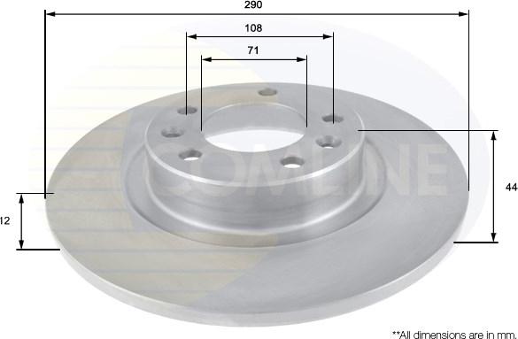 Comline ADC2708 - Discofreno autozon.pro