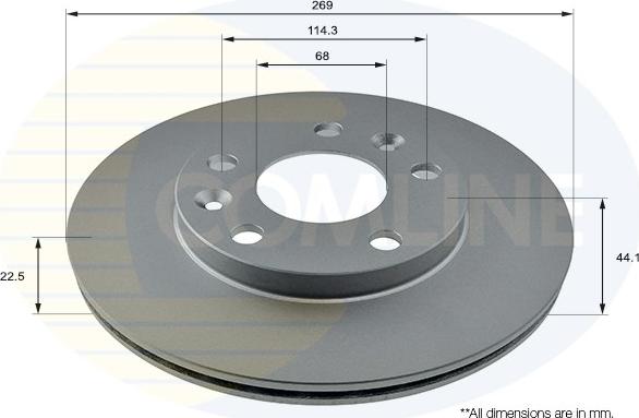 Comline ADC2730V - Discofreno autozon.pro