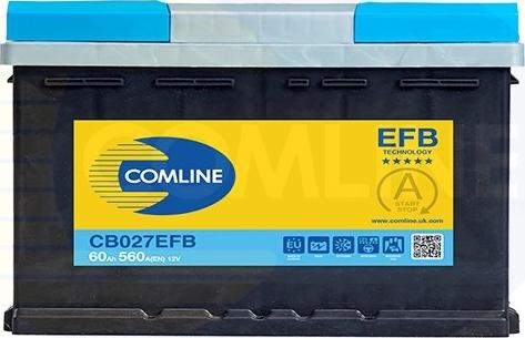 Comline CB027EFB - Batteria avviamento autozon.pro