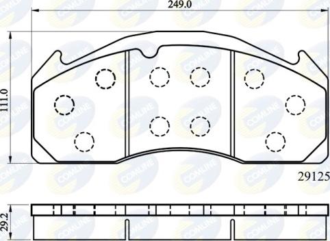 UC KLTE0091R-AD620 - Kit pastiglie freno, Freno a disco autozon.pro