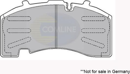 Comline CBP9062K - Kit pastiglie freno, Freno a disco autozon.pro