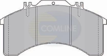 Comline CBP9016 - Kit pastiglie freno, Freno a disco autozon.pro